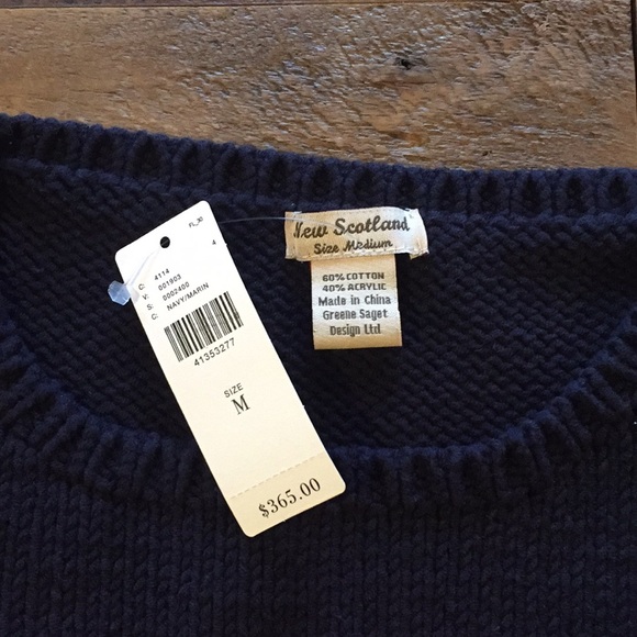 NWT New Scotland Floral Sweater - Picture 3 of 3